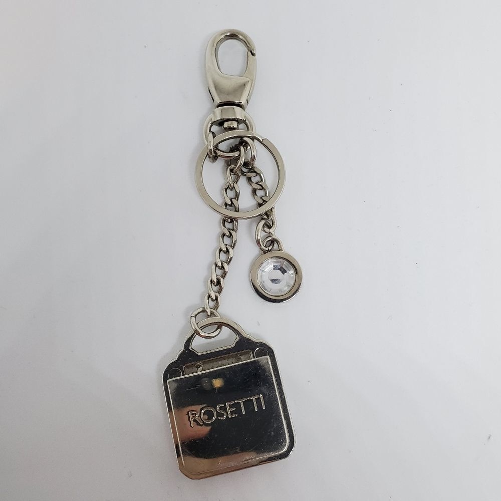 Rosetti Silver Colored Keychain